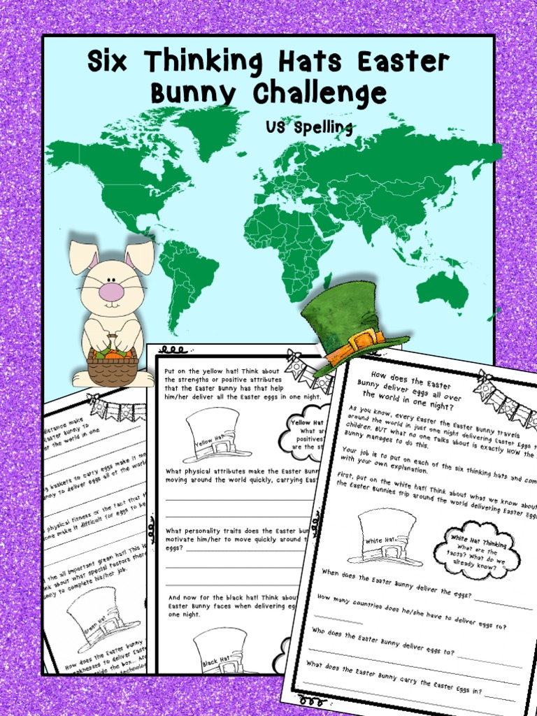 Easter Bunny Thinking Hats Challenge | PDF | Human Nature | Cognition