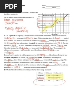 Phase Change Worksheet KEY