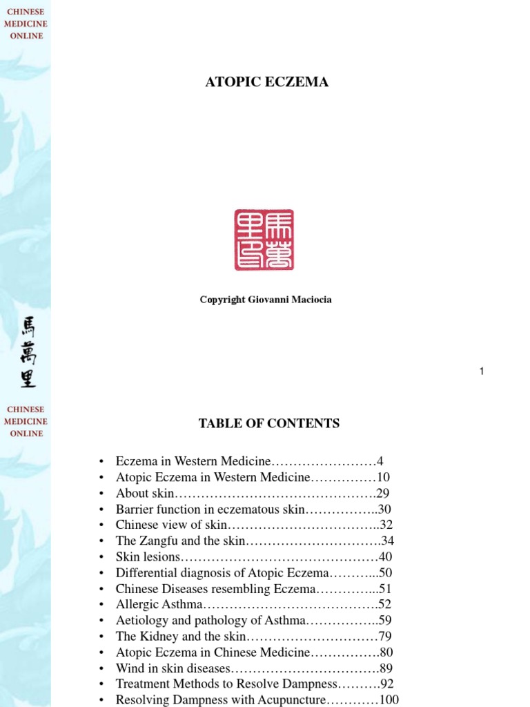 Atopic Eczema | PDF | Dermatitis | Allergy