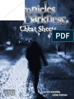 Cheat Sheet for Chronicles of Darkness Rules