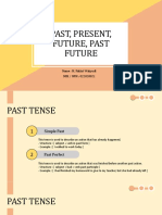 Past, Present, Future, Past Future: Name: M. Fakhri Wahyudi NIM / NPM: 022020021