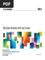 Big Data Analytics Use Cases