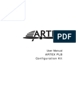 ARTEX PLB Programming Instructions