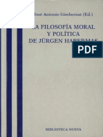 Filosofía Mora y Política de Habermas