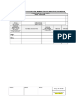 FT-SST-031 Formato Solicitud de Creación, Modificación y Eliminación de Documentos