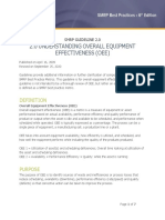 2.0 Understanding Overall Equipment Effectiveness (OEE) : SMRP Guideline 2.0