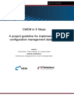 CMDB in 5 Steps A Project Guideline For Implementing A Configuration Management Database