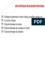 TP Projection Thermique