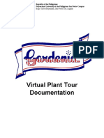 Virtual Plant Tour Documentation: Brgy. United Bayanihan, San Pedro City, Laguna