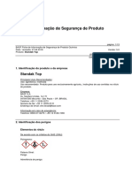 Ficha de Informação de Segurança de Produto Químico Standak Top