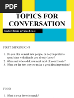 Topics For Conversation Conversation Topics Dialogs 134420