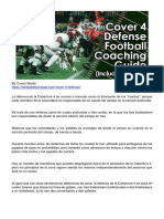 COVER 4 (traducción) DEFENSE FOOTBALL COACHING GUIDE. BY COACH MARTIN