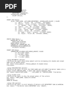 SQL Comand