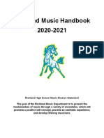 Richland Music Handbook