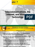 Telecommunications, The Internet, and Wireless Technology