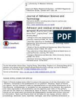 Journal of Adhesion Science and Technology: Click For Updates