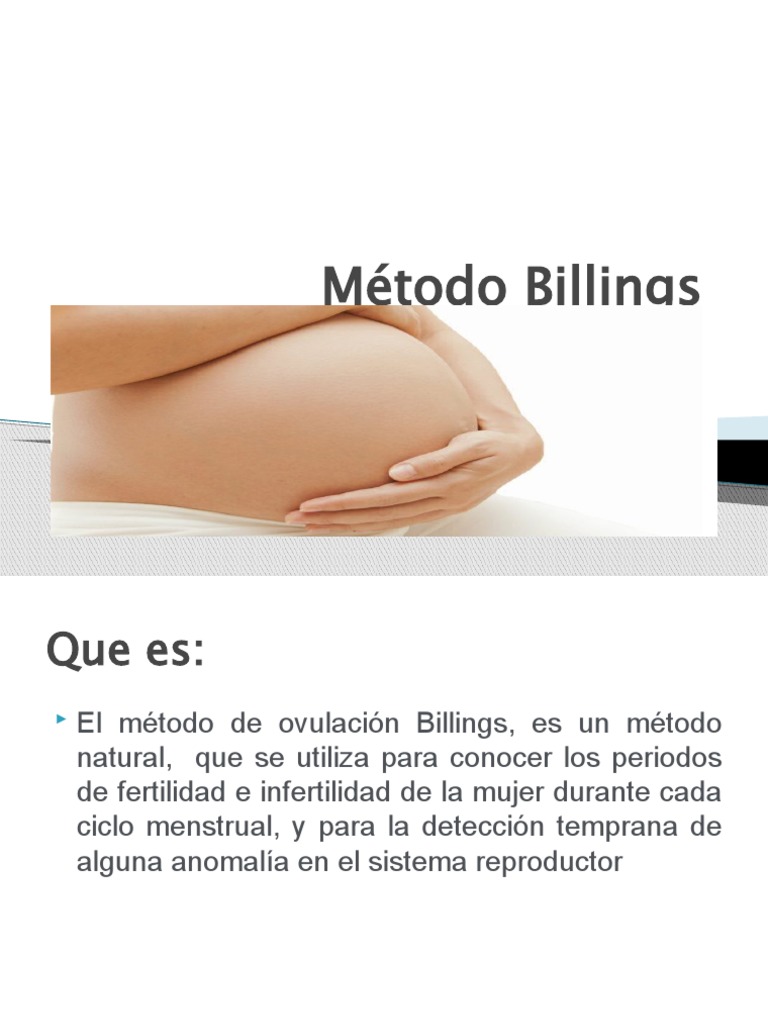 Método Billings y Moco Cervical | PDF