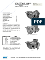 Technical Service Manual: Heavy-Duty Bracket Mounted Pumps Series 124 Models J, K, KK, L, LQ, LL and LM