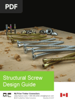 Structural Screw Design Guide: Myticon Timber Connectors