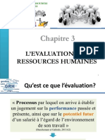 L'evaluation Des Ressources Humaines