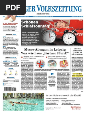 Leipziger Volkszeitung 24 10 2020 Pdf