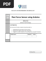 Lab 3 Flexi Force Sensor