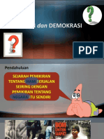 HAM Dan DEMOKRASI