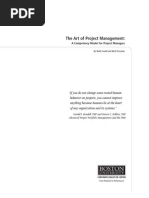 The Art of Project Management:: A Competency Model For Project Managers