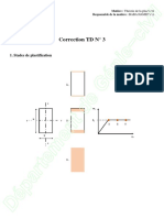 Correction TD #3: 1. Stades de Plastification