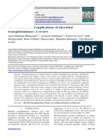 Current Industrial Applications of Microbial Transglutaminase: A Review