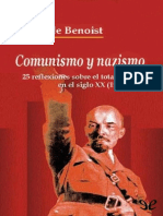 De Benoist, Alain. - Comunismo y Nazismo [2017]