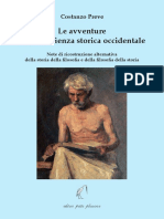 Preve, Costanzo. - Le Avventure Della Coscienza Storica Occidentale [2012]