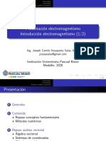 Clase 1 Electromagnetismo