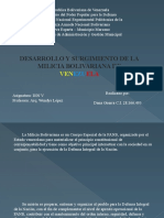 La Milicia Bolivariana - DIN V - Dana Guerra V Semestre de Admon y GM