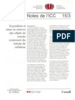 VVAA. Objets Contenant Du Nitrate de Cellulose. ICC. 1994