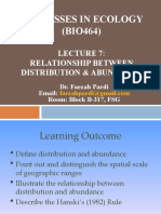 C7 - Relationship Between Distribution and Abundance (FP)