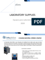 Laboratory Supplies - Equipos 2020