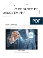 Conexão MySQL PHP