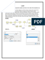 LAB#05 Objective To Create An Arena Model Using Data Modules and Observe The Results of The Simulation Run Task #1