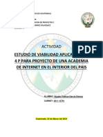 Estudio de Viabilidad Aplicando Las 4 P en Una Academia de Computación 201113791