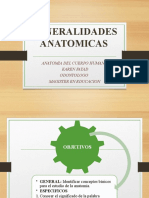 Anatomia Generalidades-Planimetria.