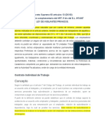 Decreto Supremo 93 artículos 13 y concepto de Subordinacion y Dependencia