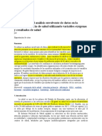 Aplicaciones Del Análisis Envolvente de Datos en La Atención Primaria de Salud Utilizando Variables Exógenas y Resultados de Salud