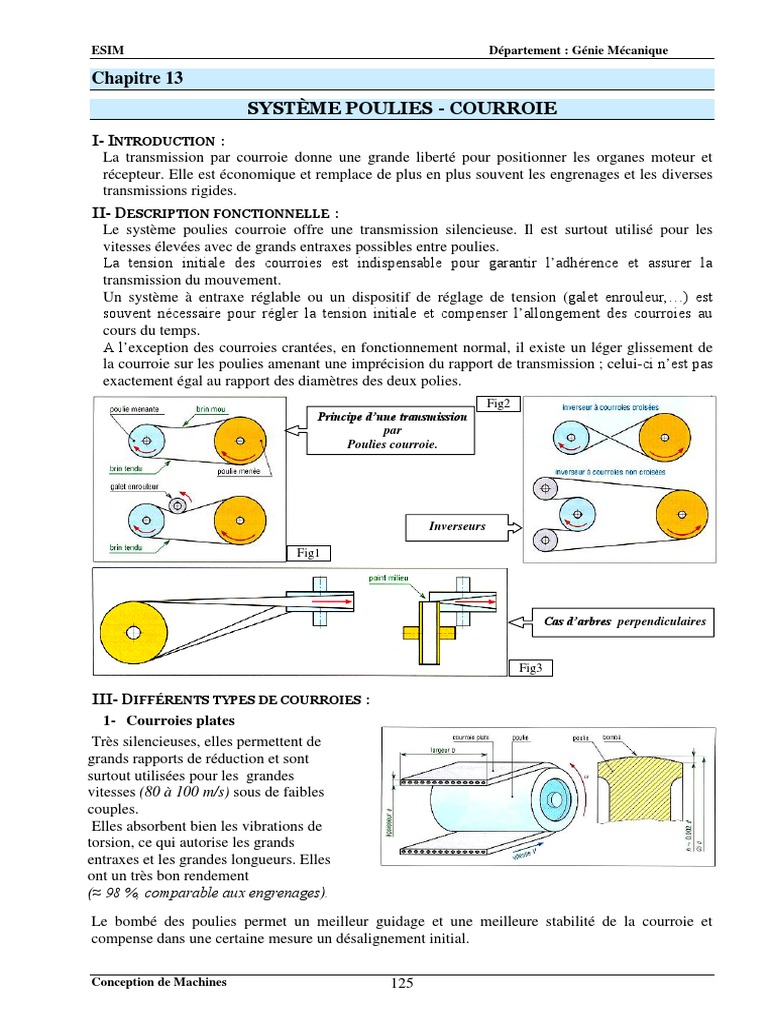 Transmission de puissance par poulie courroie - ppt video online télécharger