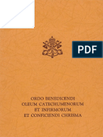 1971 - Ordo Benedicendi Oleum Catechumenorum Et Infirmorum Et Conficiendi Chrisma (1971)