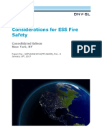 DNV Considerations For ESS Fire Safety 2017
