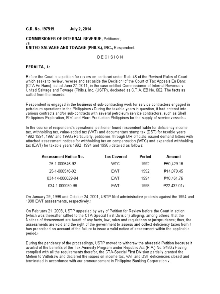 Set 2 Cases PDF Internal Revenue Service Taxation In The United