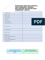 WORKING GROUP AGREEMENT