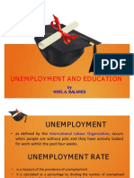 Unemployment and Education Philippine Setting