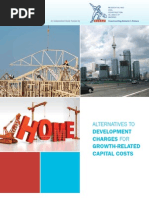 Alternatives To FOR: Development Charges Growth-Related Capital Costs